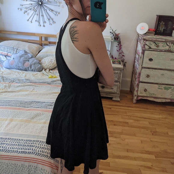 Divided Overall Skater Dress - Picture 2 of 4
